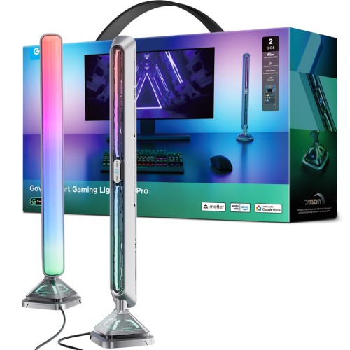 Lampy do gier Govee H8048 Gaming Light Bars Pro LED RGBIC, 2.4GHz Wi-Fi + Bluetooth - 2747893