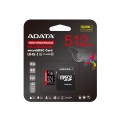 ADATA MicroSDXC 512 GB Class 10 UHS-I/U3 A2 V30 - 2748413