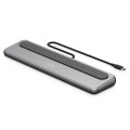 Stacja dokująca USB-C 12 portowa, max. 8K/30Hz z HDR, HDMI, DP, max. 3 monitory (MST), USB-C 3.2 Gen2, Gigabit Ethernet, SD/Micro SD, Audio, PD 100W - 2726853
