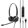 Zestaw słuchawkowy Sennheiser EPOS Impact SC 660 ANC USB Stereo On-Ear - 2748576