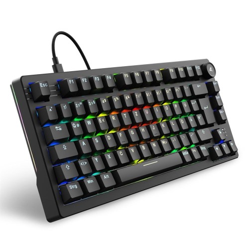 Klawiatura Sharkoon Gaming Tastatur Skiller SGK25 schwarz DE - 2748678