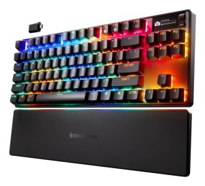 SteelSeries Klawiatura Gaming Apex Pro TKL Gen 3 US Layout Bluetooth Czarna 2.4 GHz / Bluetooth/ Wired OmniPoint 3.0 Adjustable HyperMagnetic Switches Wireless connection