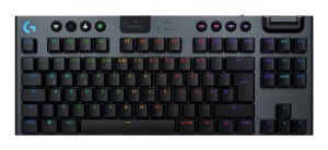 Logitech G G915 X Lightspeed klawiatura Gaming USB + RF Wireless + Bluetooth QWERTY Amerykański międzynarodowy Czarny
