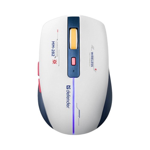 DEFENDER MYSZ BEZPRZEWODOWA DILA MM-282 RF 1800DPI 6P AKUMULATOROWA 52282 - 2273336