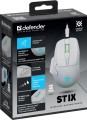 DEFENDER MYSZ BEZPRZEWODOWA STIX GM-009 RF 3200DPI 7P BIAŁA 52009 - 1670970