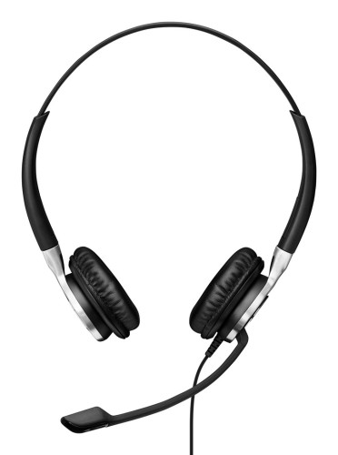 Zestaw słuchawkowy EPOS IMPACT SC 660 USB ML Przewodowa Opaska na głowę Połączenia/muzyka USB Typu-A Czarny, Srebrny - 2749062