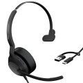 Zestaw słuchawkowy Jabra Evolve2 50 USB C/A UC Mono - Mono (25089-889-799) - 2748912