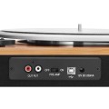 Gramofon Marley Stir It Up, bezprzewodowy, sygnowany czarny Port USB gramofonu Marley Stir It Up - 2749267