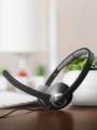 Koss USB Communication Headsets CS300 Przewodowy mikrofon nauszny z redukcją szumów Czarny - 2749302