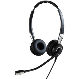 Zestaw słuchawkowy Jabra 2489-825-209 z opaską, Bluetooth, kolor czarny/srebrny, biurowy