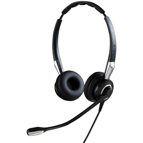 Jabra 2489-825-209 słuchawki/zestaw słuchawkowy Przewodowa Opaska na głowę Biuro/centrum telefoniczne Bluetooth Czarny, Srebrny - 2749363