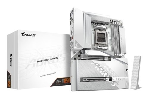 Płyta główna Gigabyte B850 AORUS STEALTH ICE (B850, AM5, ATX, DDR5) - 2749912