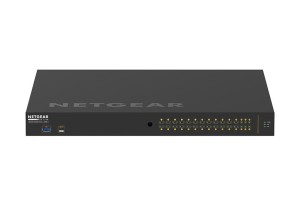 NETGEAR M4250-26G4XF-PoE+ switch zarządzalny L2/L3 Gigabit Ethernet (10/100/1000) Obsługa PoE 1U Czarny