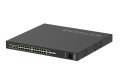 NETGEAR M4250-26G4XF-PoE+ switch zarządzalny L2/L3 Gigabit Ethernet (10/100/1000) Obsługa PoE 1U Czarny - 2750685