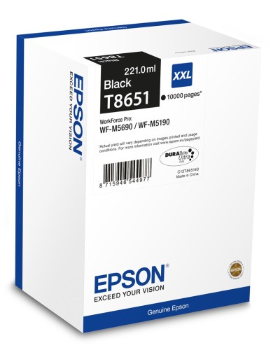 Tusze do drukarek Epson C13T865140 black HC - 2751724