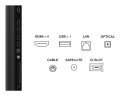 TCL C6K 55C6K Telewizor 139,7 cm (55") 4K Ultra HD Smart TV Wi-Fi Metaliczny - 2675592