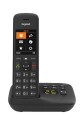 Gigaset C575A - bezprzewodowy telefon DECT/GAP czarny - 2752851