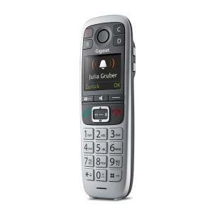 Telefon bezprzewodowy Gigaset E560 HX z zestawem głośnomówiącym szary