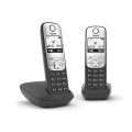 Telefon bezprzewodowy DECT Gigaset A690 Duo czarny - 2753186