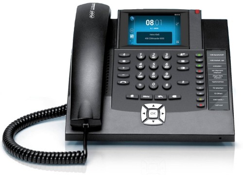 Telefon systemowy Auerswald COMfortel 1400 montaż stołowy i ścienny, klasa produktu D - podstawowy telefon systemowy z kolorowym wyświetlaczem o przekątnej 8,90 cm (3,5") i 10 programowalnymi funkcyjn - 2753193