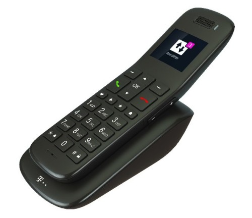 Telefon bezprzewodowy DECT/GAP/CAT-iq Deutsch Telekom Speedphone 32 Heban - 2753096