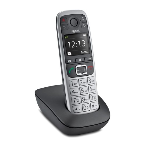 Gigaset E560 wewnętrzny telefon bezprzewodowy z dużymi przyciskami - platynowy - 2753106
