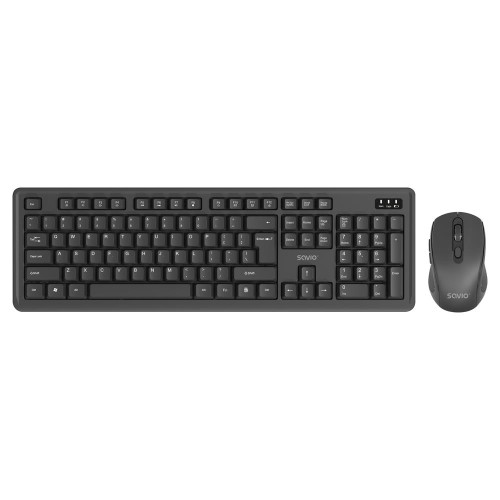Zestaw bezprzewodowy SAVIO klawiatura + mysz KB-03 - 2755157