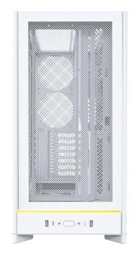 Obudowa PC Montech HS01, Midi-Tower, ATX, aRGB, Szkło Hartowane - biała - 2747511