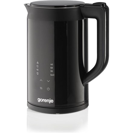 Czajnik elektryczny Gorenje K17DWDII 2200 W 1.7 L stal nierdzewna podstawa obrotowa 360° czarny - 2755335