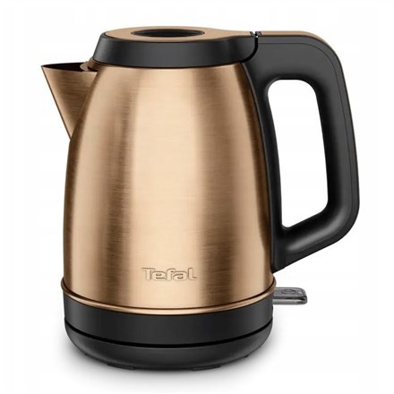 Czajnik TEFAL Coppertinto Elektryczny 2400 W 1,7 L Stal nierdzewna Podstawa obrotowa 360° Miedź - 2755337