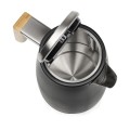 Czajnik Princess Pure | 236061 | Elektryczny | 3000 W | 1,7 L | Stal nierdzewna | Podstawa obrotowa 360° | Czarny - 2755340