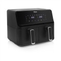 Frytkownica Tristar Airfryer z podwójnym koszem FR-9026 Moc 2700 W Pojemność 8 L Czarny - 2755452