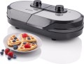 Grill elektryczny Gorenje Mini Grill, Talerz waflowy, WM1400SB, 1400 W, Średnica 18 cm, Czarny - 2755611