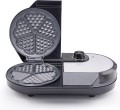 Grill elektryczny Gorenje Mini Grill, Talerz waflowy, WM1400SB, 1400 W, Średnica 18 cm, Czarny - 2755620