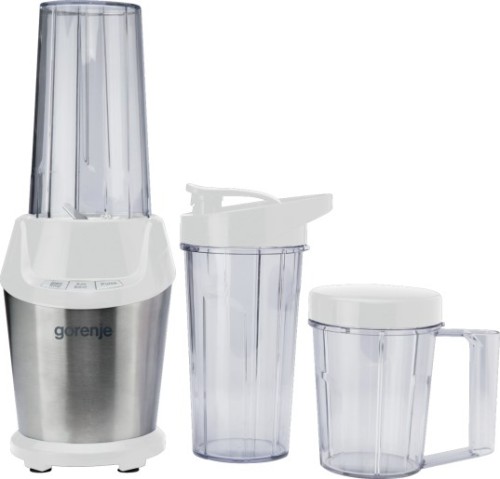 Blender Gorenje BN1000E, blat stołu, moc 1000 W, materiał słoika Tritan, pojemność słoika 0,75 L, kruszenie lodu, biały - 2755737