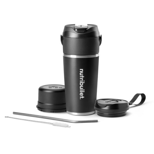 Blender Nutribullet | NBP016B | Osobisty | Materiał słoika Stal nierdzewna | Pojemność słoika 0,59 L | Czarny - 2755756