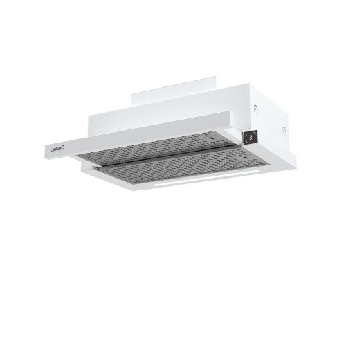 Kaptur teleskopowy CATA CAMPANA TFH 6830 GWH Klasa efektywności energetycznej A+++ Szerokość 60 cm 795 m3/h Sterowanie dotykowe DOPROWADZIŁO Biały - 2756041