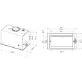 Okap do zabudowy Whirlpool WCT3 63F LTK - 2749361