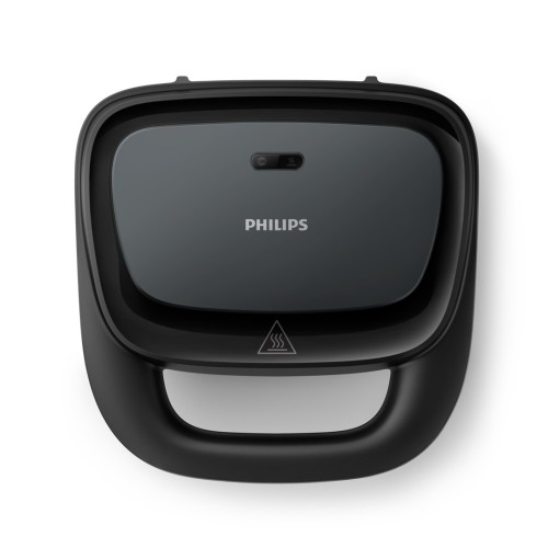 Opiekacz do kanapek Philips HD2331/90 Seria 3000 750 W Czarny - 2756061