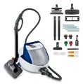 Polti Odkurzacz parowy PTEU0313 Vaporetto Pro 100 Eco Power Moc 1900 W Ciśnienie pary 5,5 bar Pojemność zbiornika na wodę 2 L Biały/Niebieski - 2756069