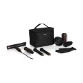 Suszarko-lokówka Princess Pro 529205 2000 W Liczba ustawień temperatury 3 Funkcja jonowa Dysza dyfuzora Czarny - 2756174