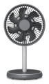 Wentylator Duux | Rize Flex | Wentylator stojący | Szary | Średnica 21 cm | Liczba biegów 4 | Oscylacja | 10 W - 2756546