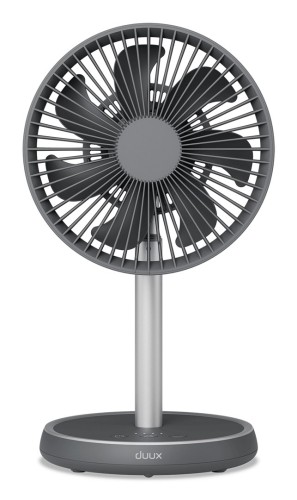 Wentylator Duux | Rize Flex | Wentylator stojący | Szary | Średnica 21 cm | Liczba biegów 4 | Oscylacja | 10 W - 2756552