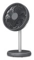 Wentylator Duux | Rize Flex | Wentylator stojący | Szary | Średnica 21 cm | Liczba biegów 4 | Oscylacja | 10 W - 2756549