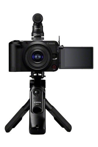 Aparat Canon z matrycą 24,2 MP, stabilizacją obrazu, ISO 32000, z Wi-Fi, APS-C, kolor czarny - 2757375