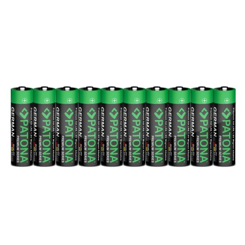 PATONA Premium AA Mignon LR06 – 10x baterii alkalicznych 1.5V - 2757448