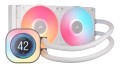 Corsair iCUE LINK TITAN 240 RX LCD Procesor Chłodnica cieczy all-in-one 12 cm Biały 1 szt. - 2757632