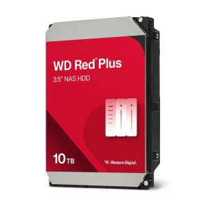 Dysk HDD WD Red Plus WD100EFGX (10 TB ; 3.5"; 512 MB; 7200 obr/min) (WYPRZEDAŻ)