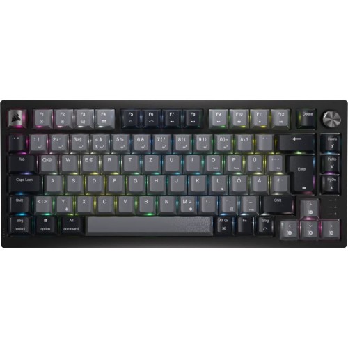 Klawiatura Corsair K65 PLUS | Mechaniczna klawiatura do gier | Bezprzewodowy | Język nordycki | USB typu A | CORSAIR MLX Czerwony - 2758196
