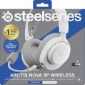 Słuchawki Steelseries Arctis Nova 3P Wireless for Playstation, białe - 2758327